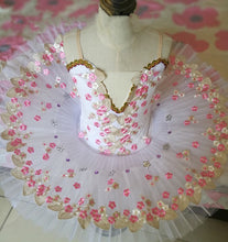 Load image into Gallery viewer, white professional ballerina ballet tutu for child children kids girls adults pancake tutu dance costumes ballet dress girls